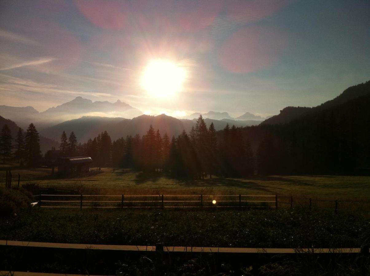 Piz Alpin B&B Colfosco Bagian luar foto